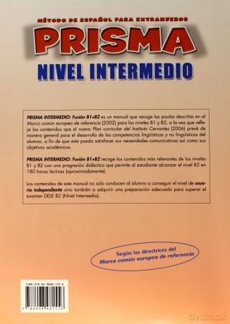 Prisma fusion nivel inicial B1+B2 alumno [KSIĄŻKA]