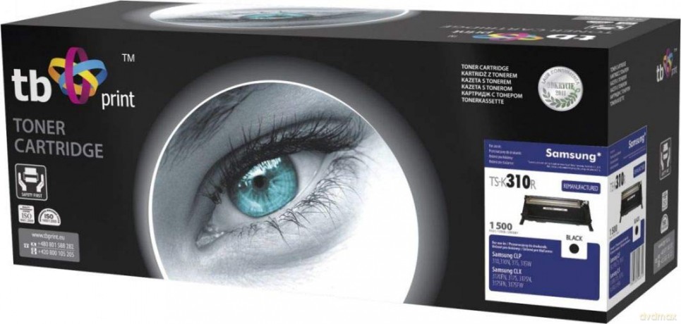 Toner do Samsung CLP310 TS-K310R BK ref.