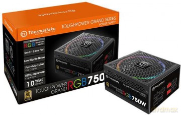 Toughpower Grand RGB 750W Modular (80+ Gold, 4xPEG, 140mm)