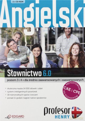 Profesor Henry 6.0 - słownictwo poz. 3 i 4 [KSIĄŻKA]