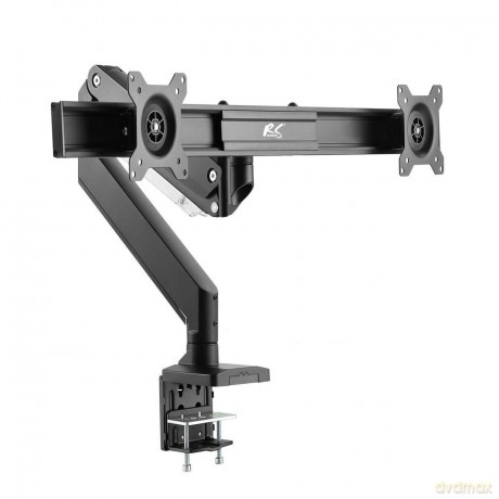 Uchwyt Biurkowy na 2 Monitory ALU RS115