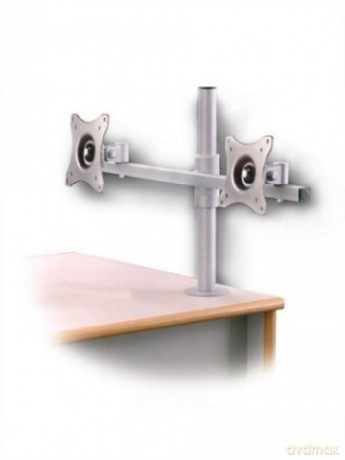 Uchwyt biurkowy na dwa monitory SV05 19-27"