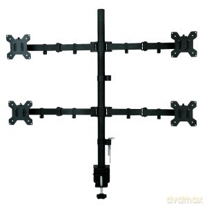 Uchwyt do 4 monitorów LED/LCD 13-27" L-04N