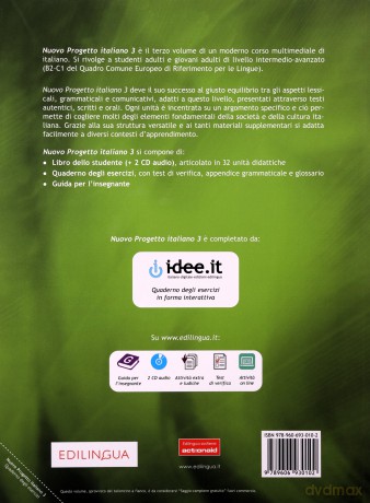 Progetto Italiano Nuovo 3 Quaderno degli esercizi [KSIĄŻKA]
