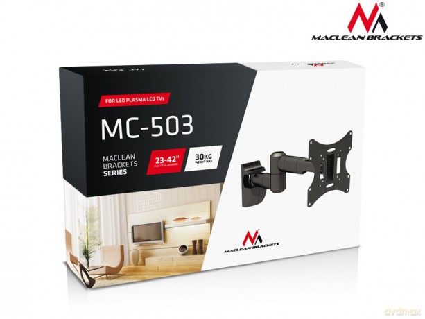 Uchwyt do monitora 23-42'' 30 kg uniwersalny MC-503A S max vesa 200 srebrny