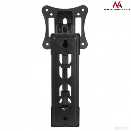 Uchwyt do telewizora lub monitora 13-27" 15 kg uniwersalny MC-719 czarny max vesa 100x100