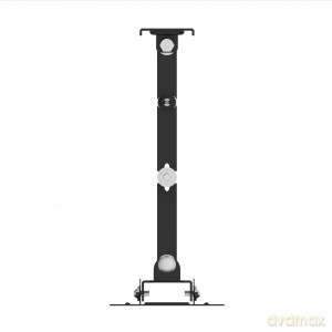 Uchwyt do TV LCD/LED 10-27" 15KG AR-82 regulacja pion/poziom 28cm