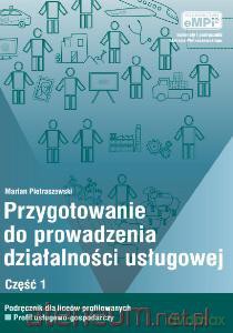 Przyg. do prowadz. dział. usług. cz. 1 WZ [KSIĄŻKA]