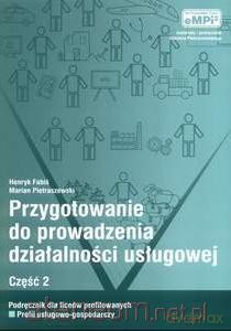 Przyg. do prowadz. dział. usług. cz. 2 WZ [KSIĄŻKA]