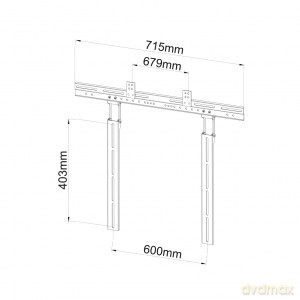 Uchwyt na głośnik soundbar G-03