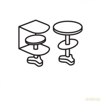 Uchwyt Space Saving Monitor Arm Single