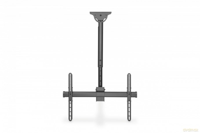 Uchwyt sufitowy TV 37-70 cali 50kg, z regulacją teleskopową 560-910mm Czarny
