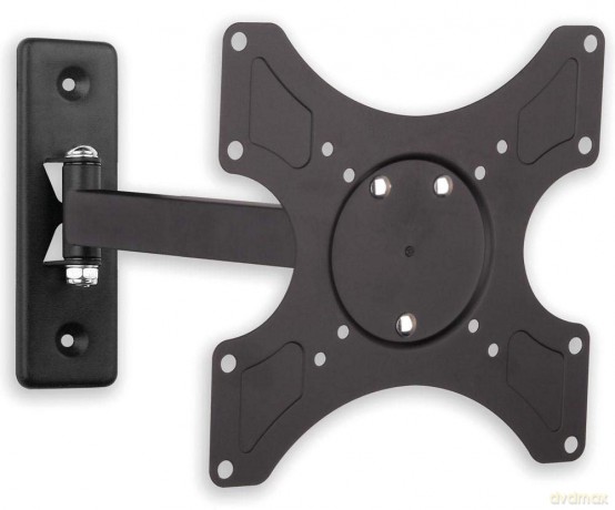 Uchwyt ścienny LCD/LED 19-37cali czarny, 25kg