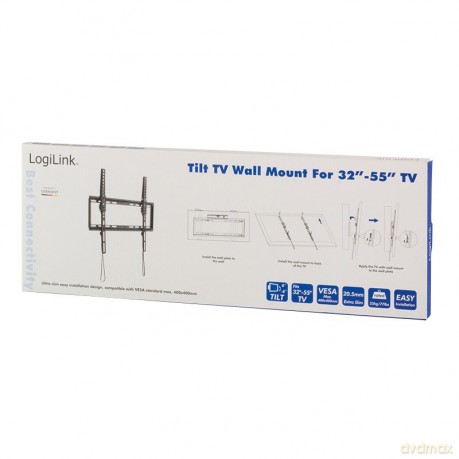 Uchwyt ścienny LCD/LED VESA 400x400, 32-55'