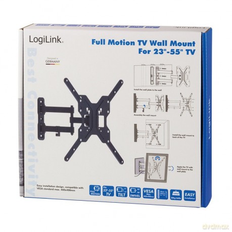 Uchwyt ścienny LCD/LED VESA, 23-55', max. 30kg