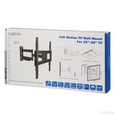 Uchwyt ścienny LCD/LED VESA, 32-55', max. 50kg