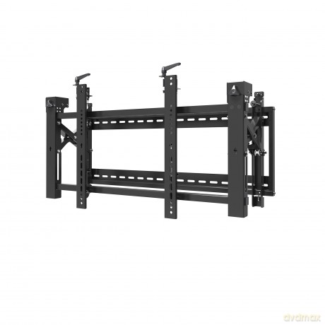 Uchwyt ścienny monitora LED-VW2000BLACK POP 32-75cale 200x200-600x400 70kg 12-30cm wysięg