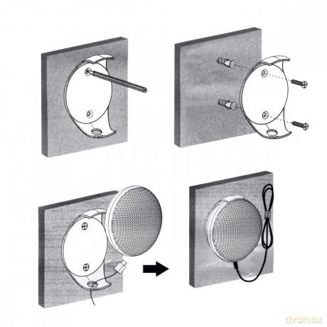 Uchwyt Ścienny Na Googl e Home Mini MC-842