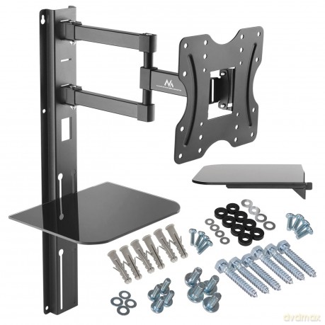 Uchwyt TV 23-42 cale z półką na DVD 30kg VESA 200x200 MC-771