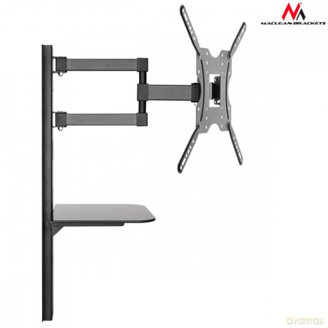 Uchwyt TV 32"-55" z półką na DVD 30kg VESA 400x400 MC-772