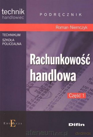 Rachunkowość handlowa część 1 [KSIĄŻKA]