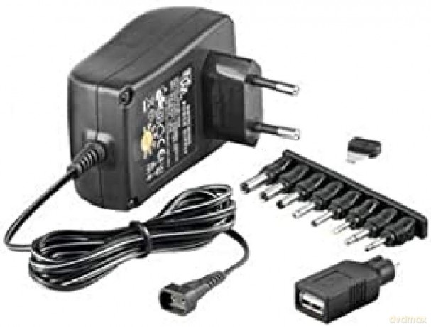 Uniwersalny zasilacz sieciowy 3-12V 2.25A 27W z 9 końcówkami