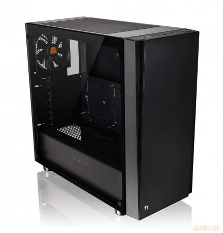 Versa J21 USB3.0 Tempered Glass - Black