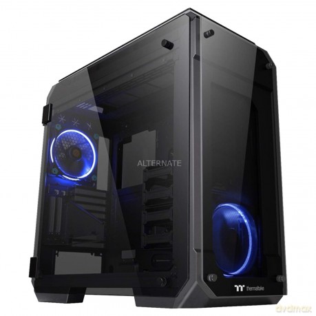 View 71 Riing Tempered Glass - Black