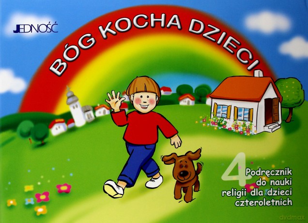 Religia 4-latek Bóg kocha dzieci [KSIĄŻKA]