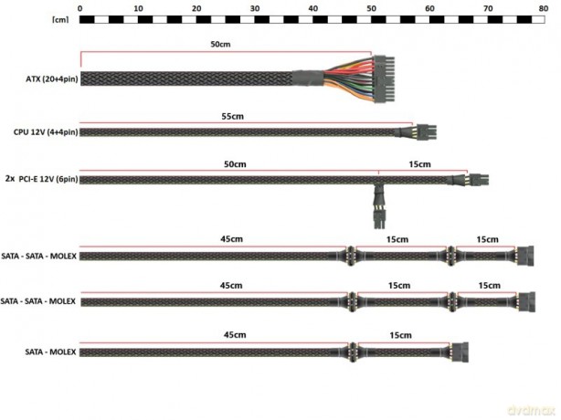 Zasilacz ATX RAPTOR 500W,BRONZE 80+,Single Rail, DC-DC