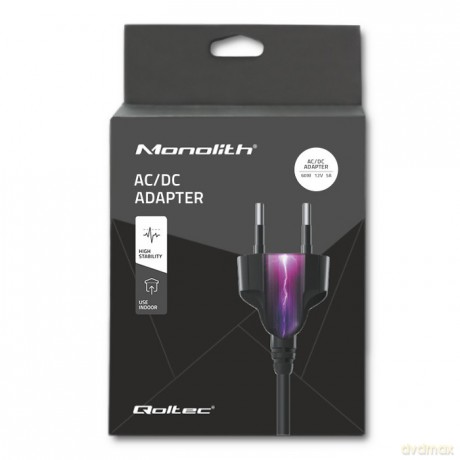 Zasilacz desktopowy 60W | 12V | 5A | 5.52.1 |+kabel zasilajcy