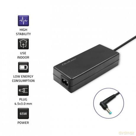 Zasilacz do HP | 65W | 19.5V | 3.33A | 4.53.0 | Slim