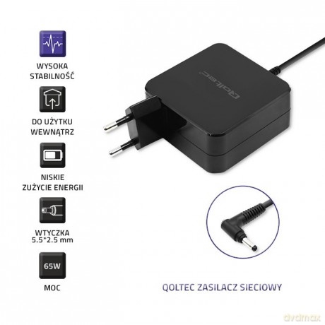 Zasilacz do laptopa Asus 65W | 19V | 3.42A | 5.52.5