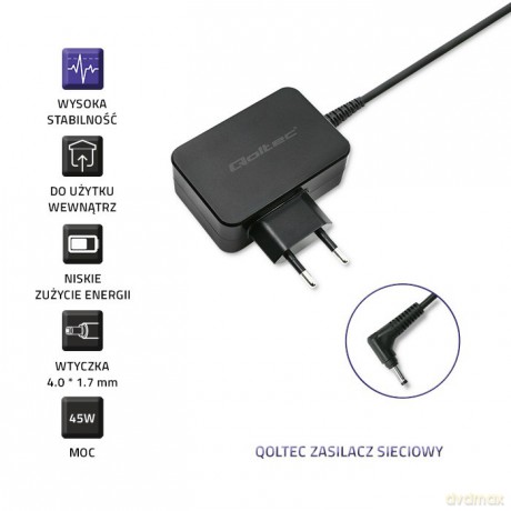 Zasilacz do Lenovo 45W | 20V | 2.25A | 4.01.7