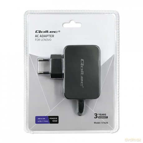 Zasilacz do Lenovo 65W | 20V | 3.25A | 4.01.7