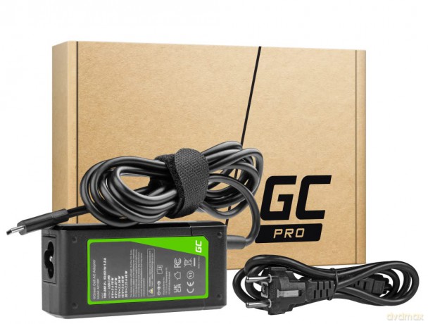 Zasilacz GC USB-C 45W 5V-9V-12V-15V/3A, 20V/2.25A Power Delivery