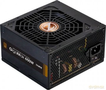 Zasilacz GigaMax 650W 80+ BRONZE EU ZM650-GVII