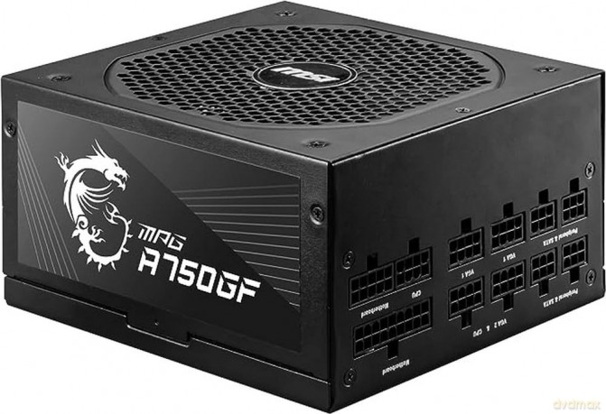 Zasilacz MPG A750GF 750W 80PLUS GOLD F.MODULAR