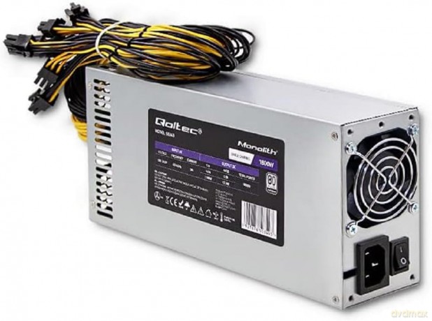 Zasilacz PCI-E 1800W | 80 Plus Platinum | Gaming Miner
