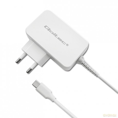 Zasilacz sieciowy 65W | 5-20.3V | 2-3.25A | USB typ C | PD | Biały