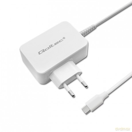 Zasilacz sieciowy 65W | 5-20.3V | 2-3.25A | USB typ C | PD | Biały