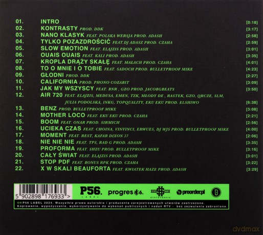Dudek P56: Philip Ragg [CD]