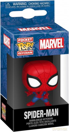Brelok Marvel Spider Man Funko Pop