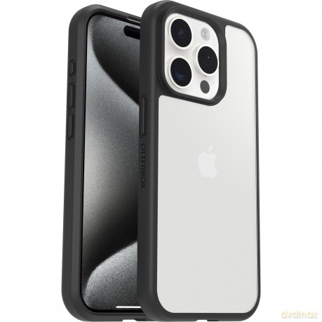 Etui OtterBox React Apple iPhone 15 Pro Black Crystal clear black
