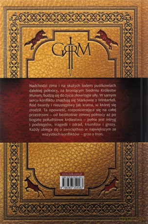 Gra o tron. Pieśń Lodu i Ognia (Tom 1) edycja limitowana - George R.R. Martin [KSIĄŻKA]