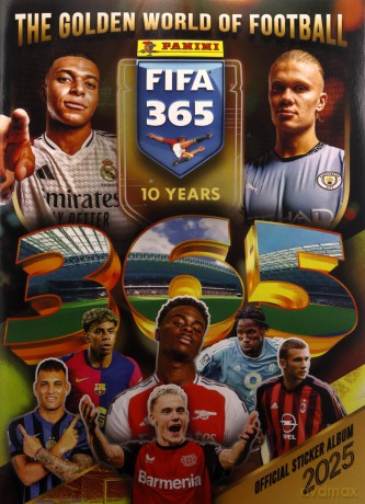 Panini Fifa 365 2025 Album kolekcja naklejkowa [KARTY]
