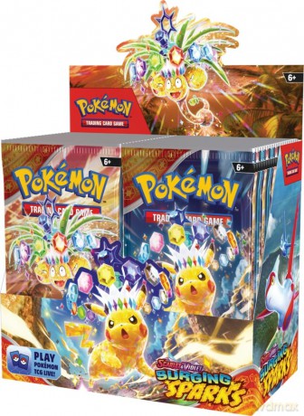 Pokemon TCG Scarlet and Violet Surging Sparks Booster 1szt. mix [FIGURKA]