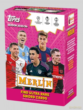 Topps 2023/24 UCC Merlin Value box [FIGURKA]
