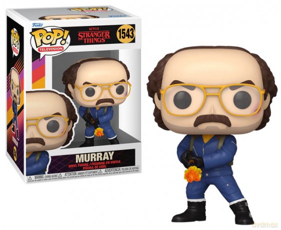 TV Stranger Things S4 Murray z miotaczem ognia Funko Pop [FIGURKA]