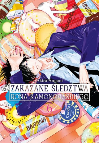 Zakazane śledztwa Rona Kamonohashiego (Tom 6) - Akira Amano [KOMIKS]